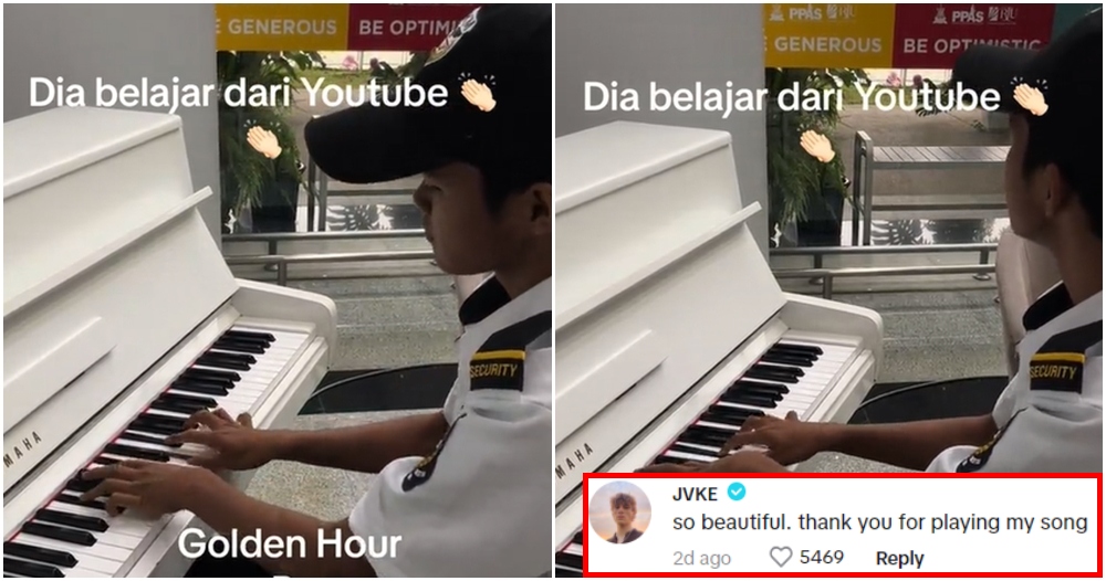 security guard piano library 1