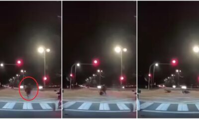 failed wheelie attempt