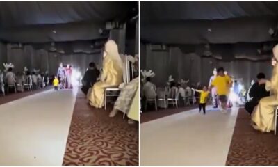 wedding disrupted by child
