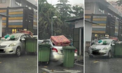 feat image trash car