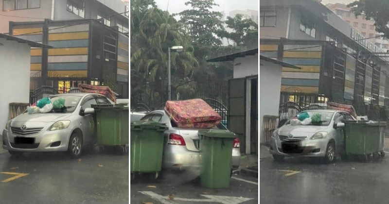 feat image trash car