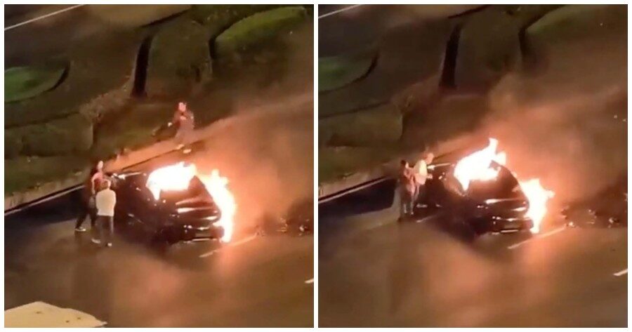 china fire car