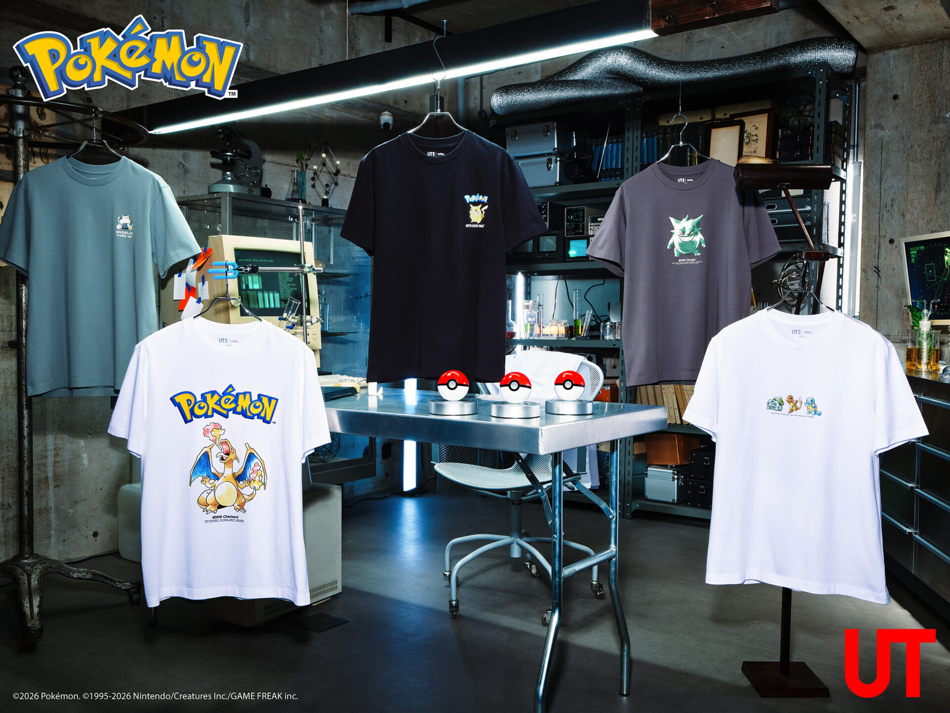 Uniqlopokemon ★Embargo Date Is Mar 4Th Ut Pokemon 30Th Kv 1