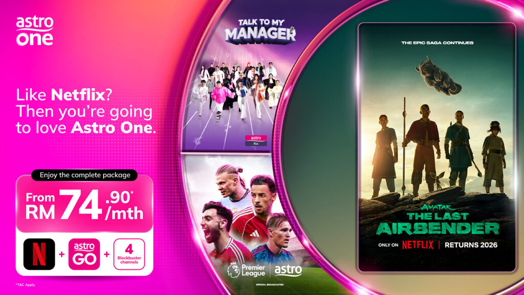 Astro One Netflix Bundle Campaign Kv Eng