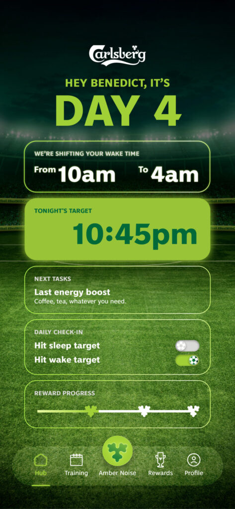 Carlsberg Extra Time Web